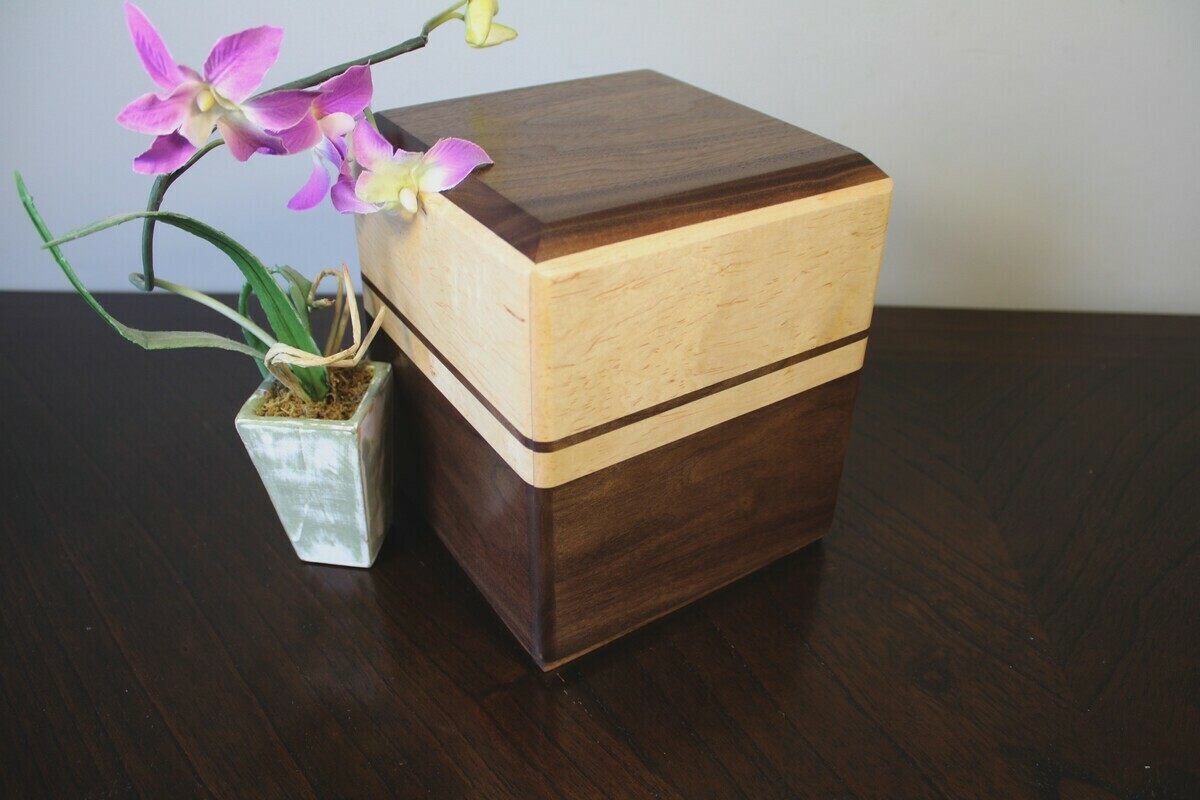 Black Walnut & Maple with Subtle Speckles